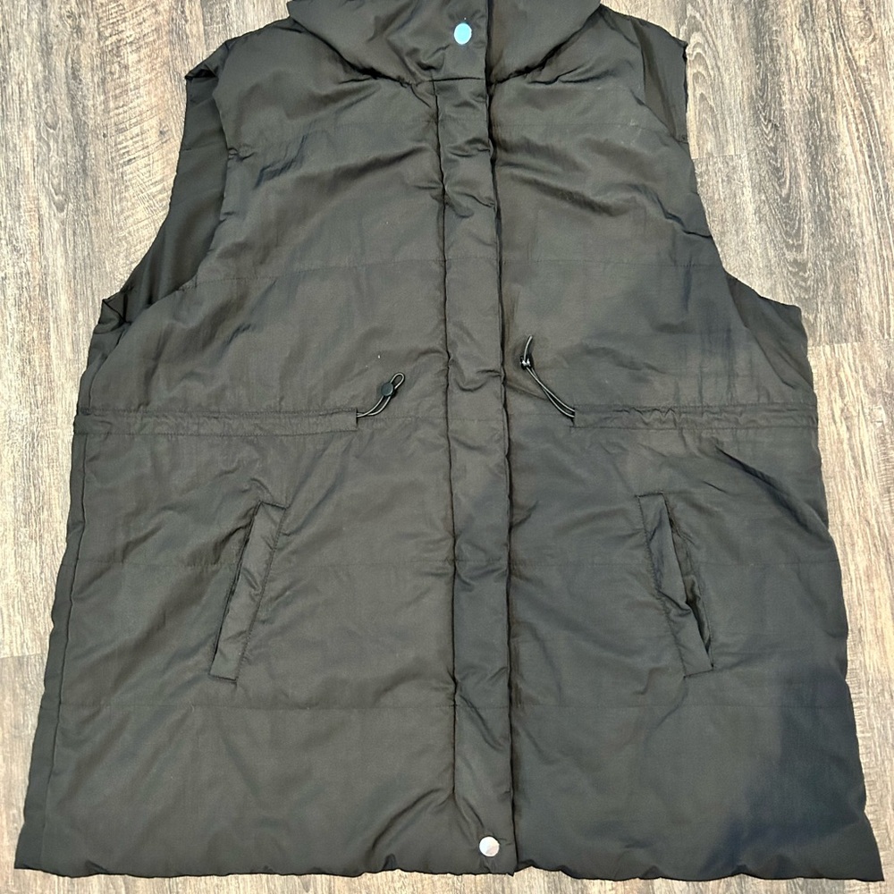 Black Puffer Vest